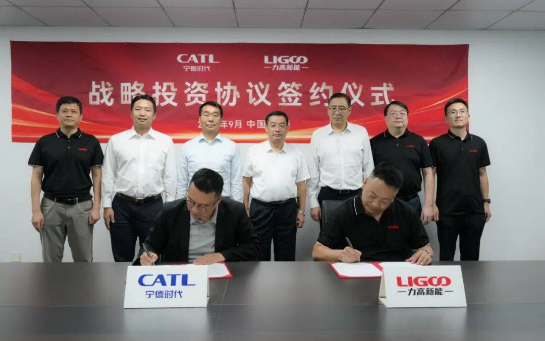 力高新能签署战略投资协议