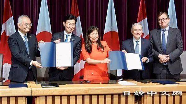 日本和加拿大就共建EV电池供应链达成协议