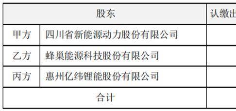 亿纬锂能、川能动力、蜂巢能源共建3万吨/年锂盐项目