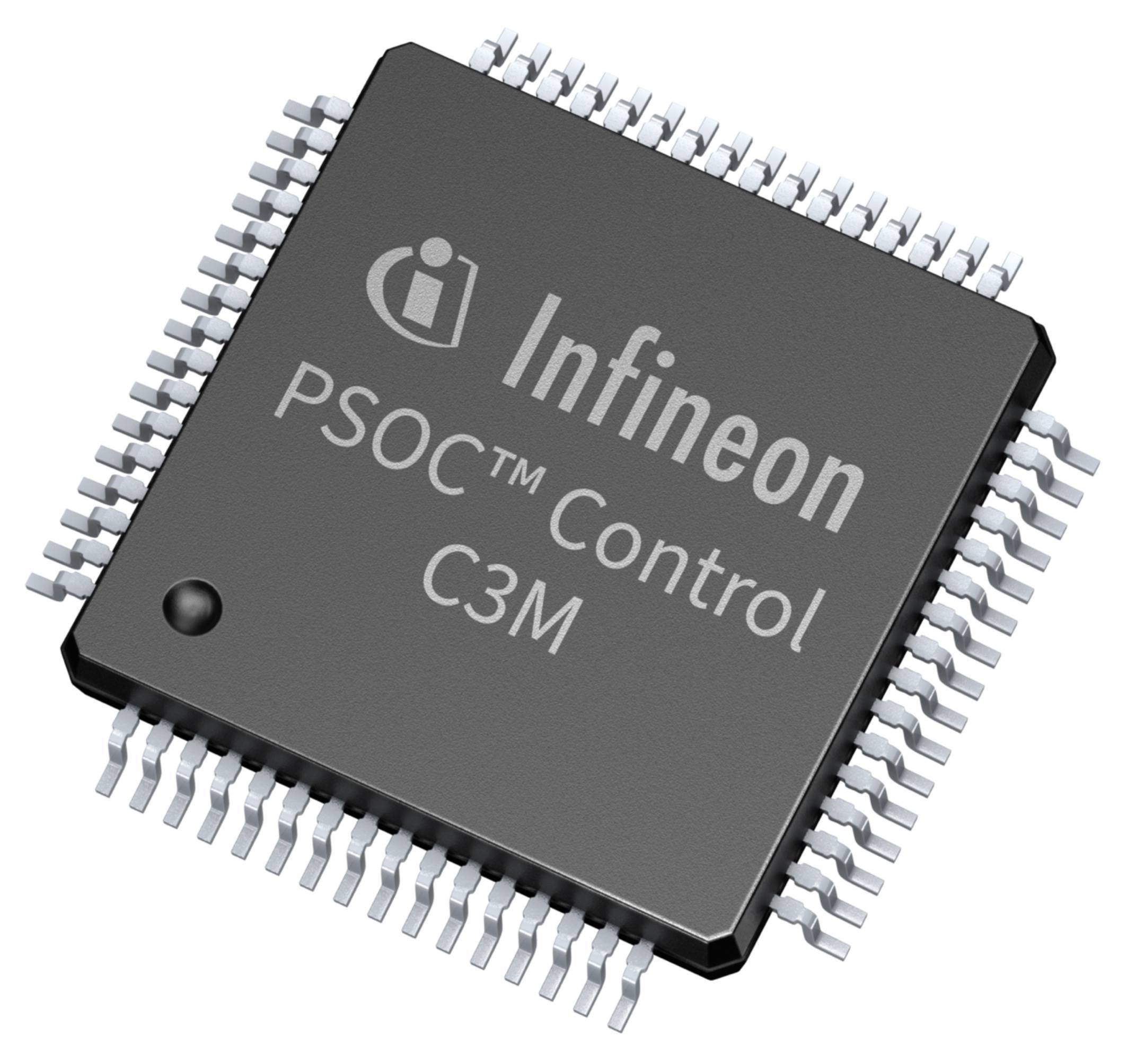 英飞凌推出PSOC™ Control MCU，提高电机控制和功率转换系统的性能与效率