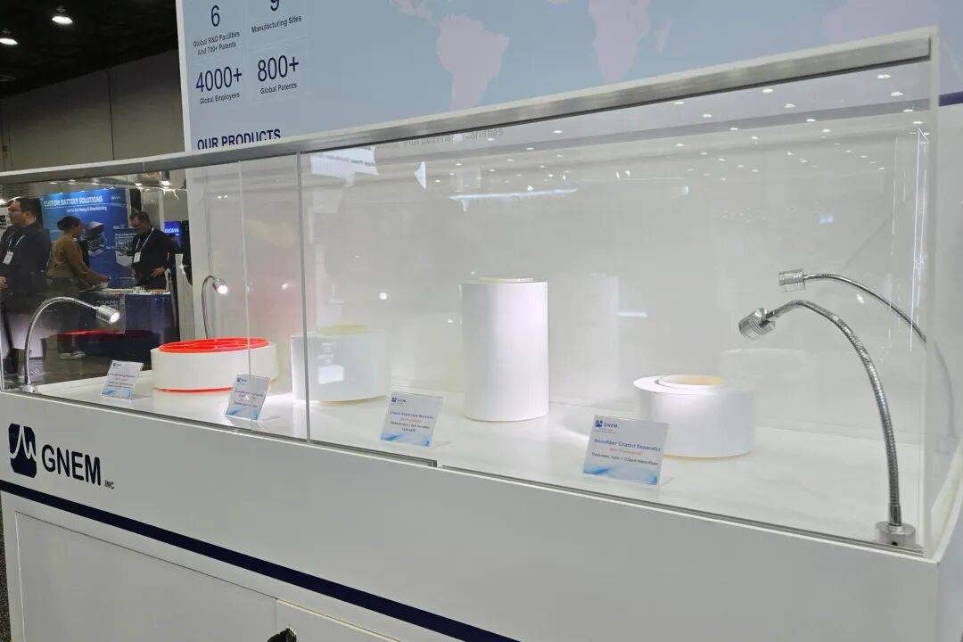 星源材质携新一代隔膜技术亮相2025北美电池展