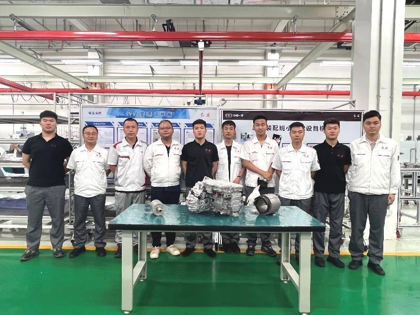  红旗M190-180kW电驱系统B样机成功试制下线