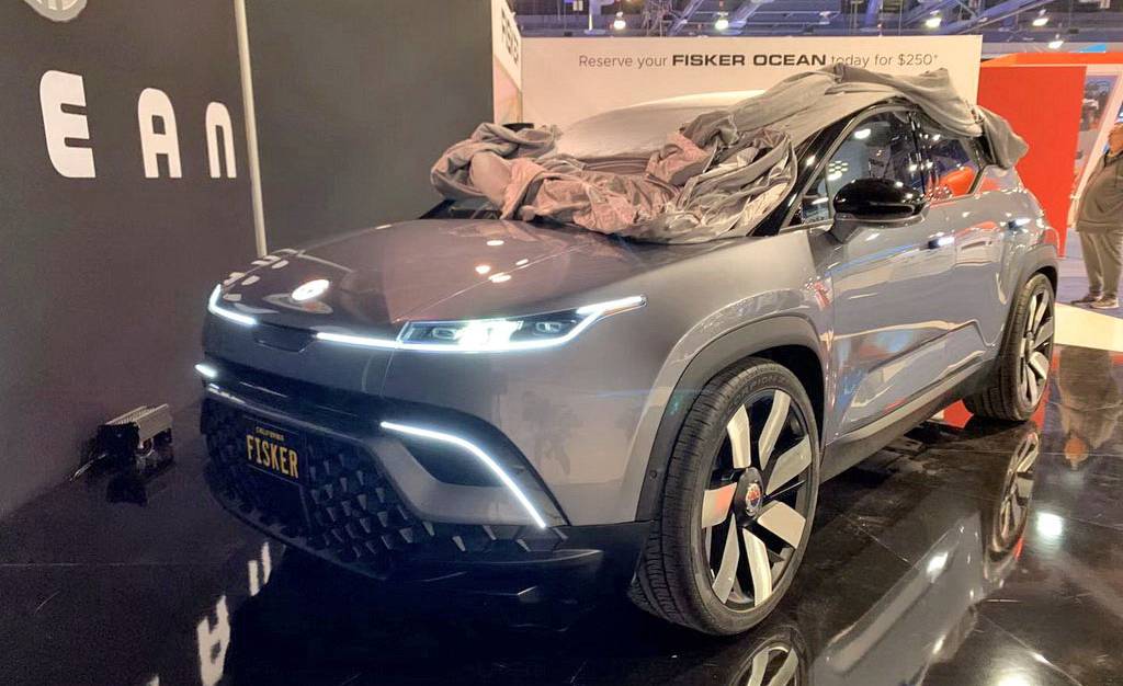 Fisker Ocean车型正式亮相CES 将配备80kWh锂电池