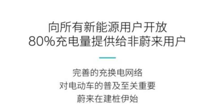 蔚来宣布自建充电桩超已超20000根
