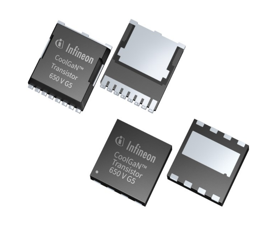 TOLL和DFN封装CoolGaN™ 650V G5第五代氮化镓功率晶体管