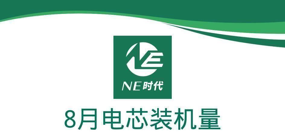 【NE数据】2024年8月乘用车动力电池、PACK、BMS装机量：供应银河E5 耀宁新能源上榜