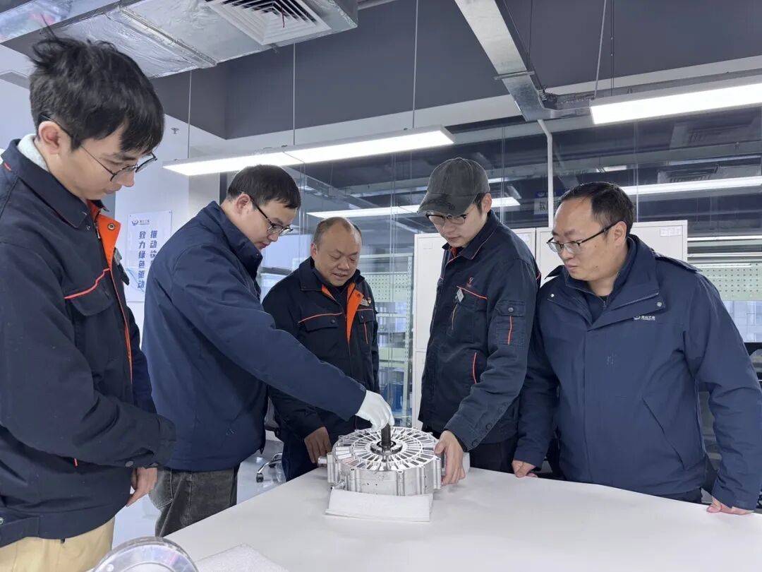 重庆青山轴向磁通电机技术成果通过TFS（项目总结）节点