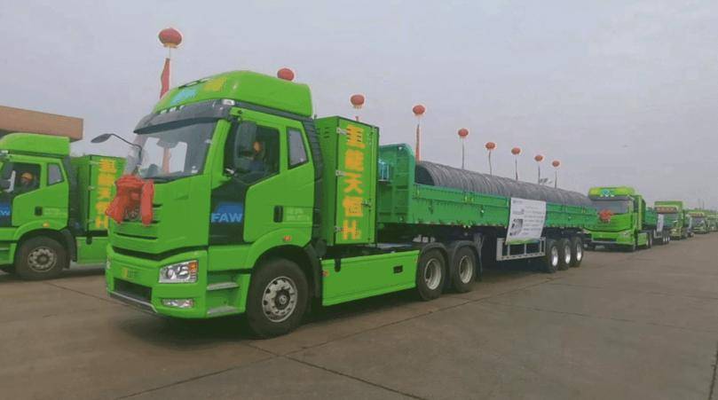 一汽解放氢燃料电池车在山西批量交车，进一步打通氢能产业链