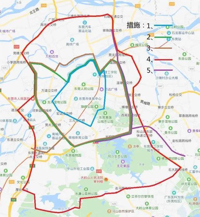 东莞市公安局：8月25日起实施最新货车限行规定