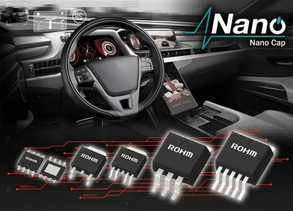 ROHM推出输出电流500mA的LDO稳压器,提升大电流应用的设计灵活性