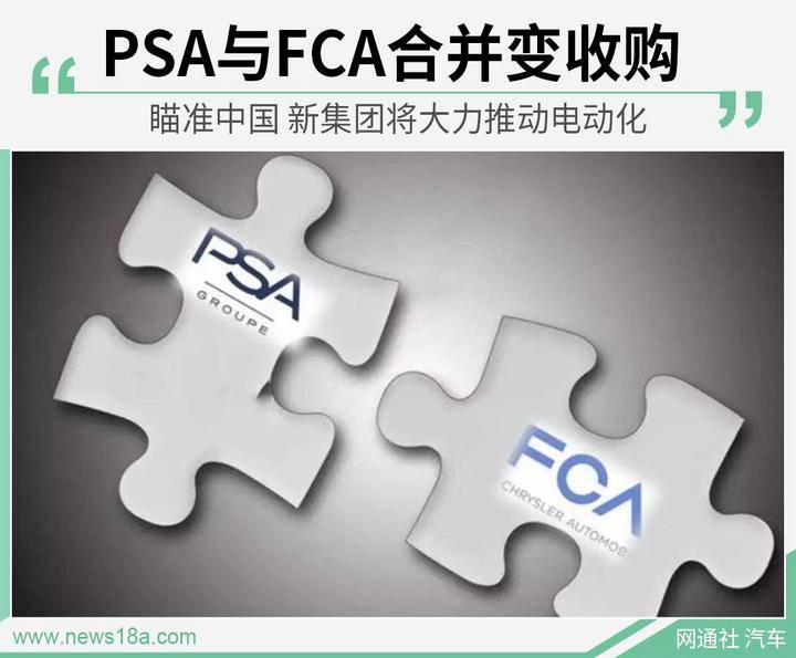 PSA与FCA合并变收购 新集团将大力推进电动化