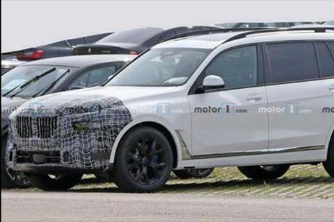 或采用氢燃料电池系统！新款宝马X7谍照曝光
