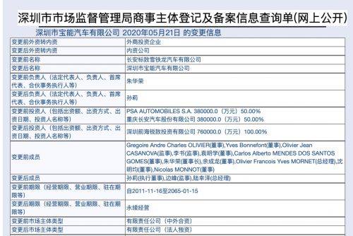 长安PSA正式终结，接盘者宝能汽车将为DS品牌代工