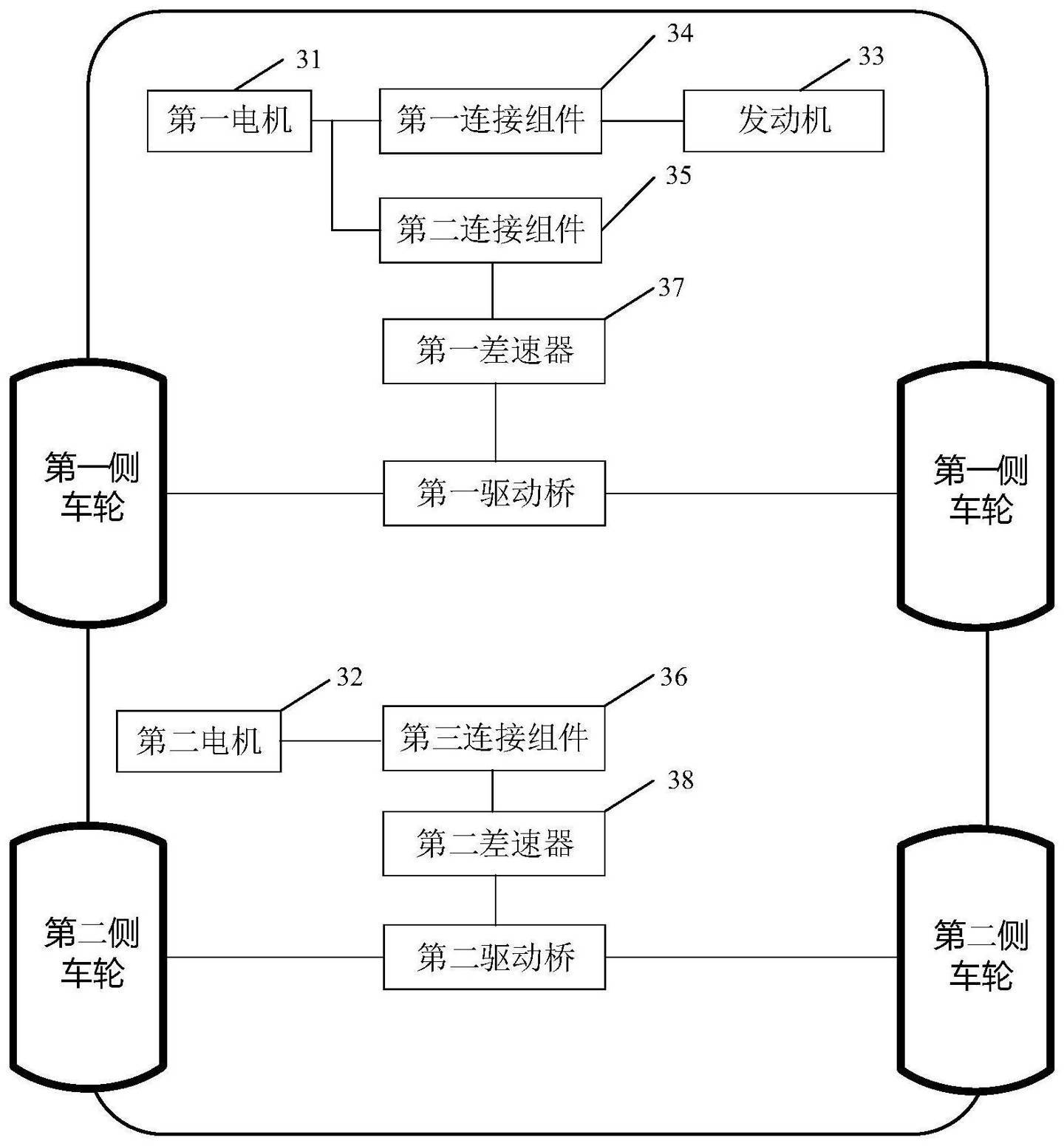 华为电动汽车驱动系统专利