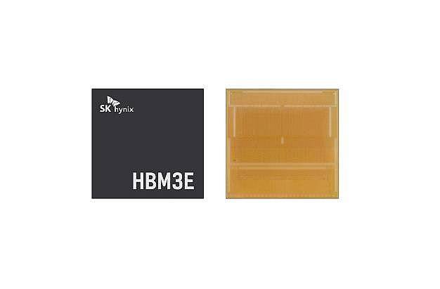 SK海力士HBM3E SK海力士供图(图片严禁转载复制)